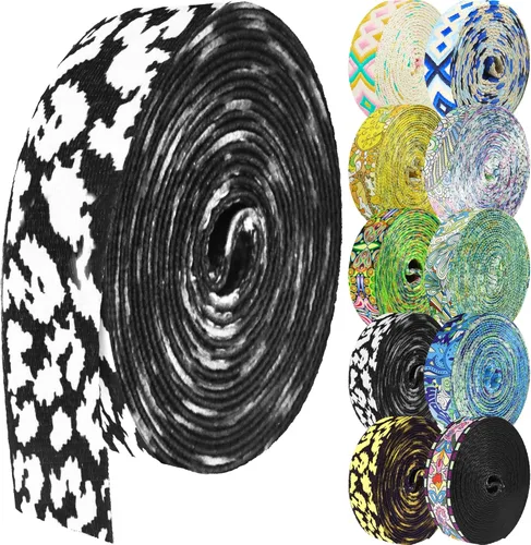 Miniatura 40 de 1.5 pulgadas Correa de nailon con patrón, correas de cinturón de nailon, correas para bolso, correas para mochila, cinturón de nailon