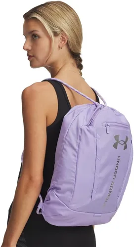 Miniatura 5 de Under Armour Mochila Hustle unisex, (538) moradoplateado metálico, talla única