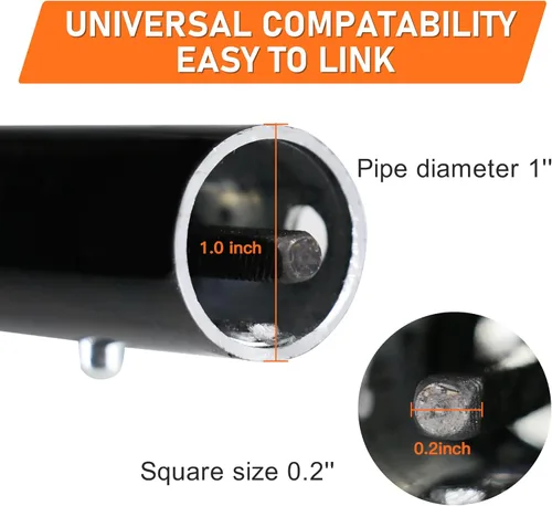 Miniatura 3 de Accesorio articulado para cortasetos de 16 pulgadas universal para Troy-Bilt, Remington, Craftsman, máquinas de patio, Yardman, Snapper, Bolens