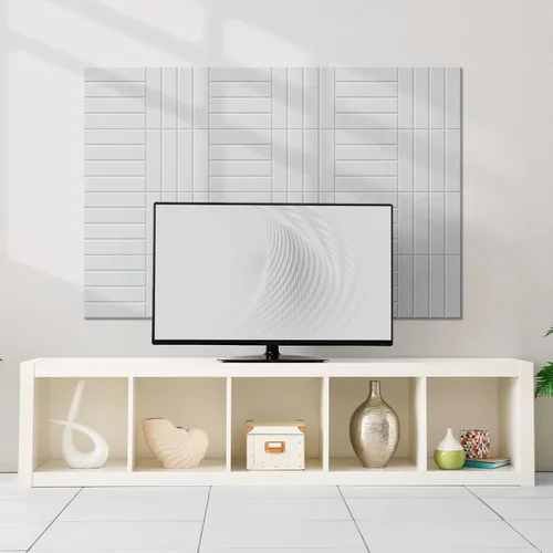 Miniatura 8 de Vieshful Paneles acústicos autoadhesivos – Paneles de pared insonorizantes de alta densidad de 12 x 12 x 0.4 pulgadas, panel de pared acústico