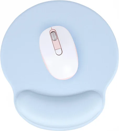Miniatura 20 de Hsurbtra - Alfombrilla ergonómica para mouse con soporte para el reposamuñecas, alfombrillas de gel con base de poliuretano antideslizante, tapete