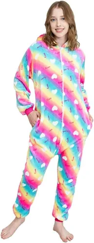 Miniatura 2 de Pijama unisex de una pieza de unicornio para adultos, disfraz de Halloween