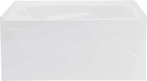 Miniatura 16 de Swiss Madison Well Made Forever SM-AB546 - Bañera con alcoba de hiedra, 60 x 30 pulgadas, color blanco brillante