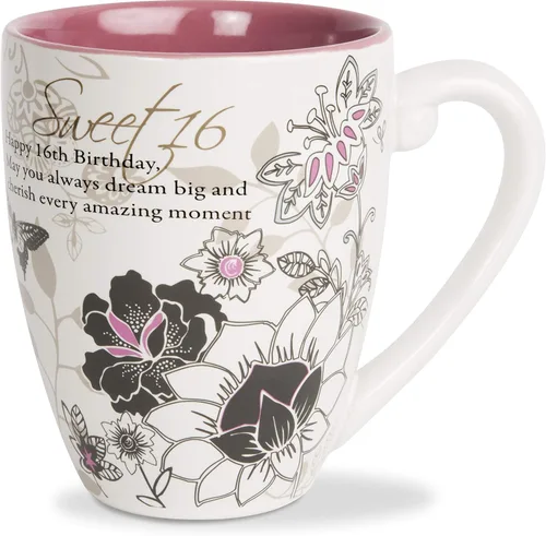 Miniatura 11 de Taza con texto en inglés «Mark My Words Happy Birthday», 4-3/4 pulgadas, capacidad de 20 onzas