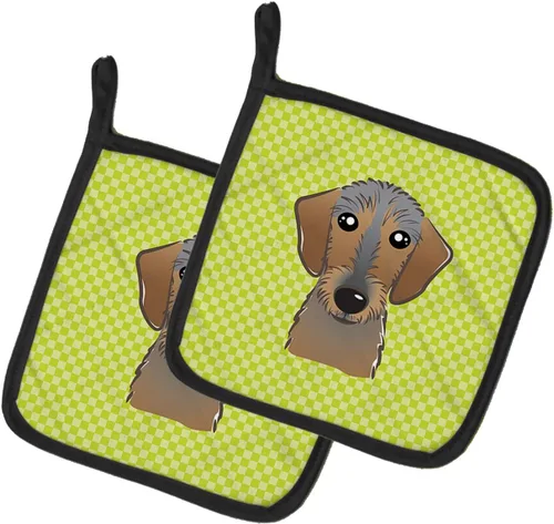 Miniatura 112 de Caroline's Treasures BB1303PTHD - Juego de soportes para ollas de cocina, resistentes al calor, almohadillas calientes para horno, para hornear