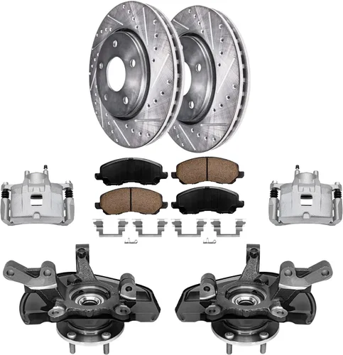 Miniatura 49 de Detroit Axle - Rotores de freno traseros para Toyota GR Supra BMW 230i 330e 330i 430i 530i 530i 530e 540d 540i xDrive X3 X4 Z4, rotores de freno