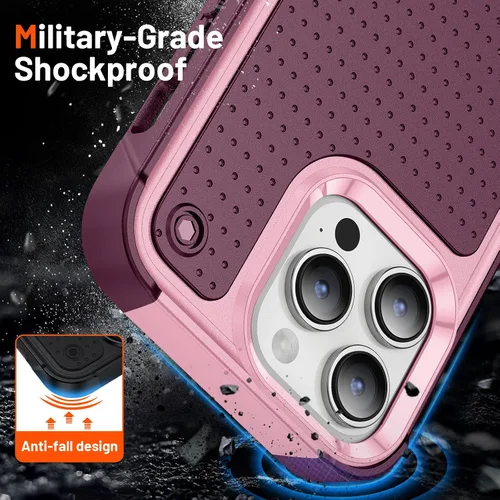 Miniatura 396 de Jeylly Funda para iPhone SE/Funda para iPhone 5S, Exterior de Plástico Duro que Absorbe Golpes + Interior de Silicona de Goma Defensor contra