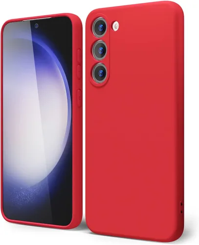 Miniatura 20 de oakxco Funda para teléfono Samsung Galaxy S21 Ultra con agarre de silicona líquida, bonita funda delgada y delgada de goma suave de TPU lisa