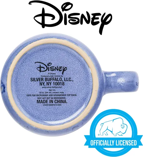 Miniatura 4 de Taza de cerámica con esmalte reactivo de Alice en el País de las Maravillas de Disney de Silver Buffalo con diseño de Alicia, Gato de Cheshire