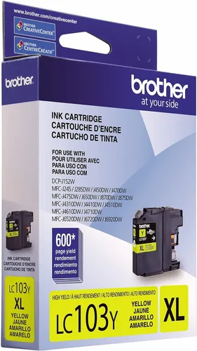 Miniatura 6 de Brother Impresora LC103Y Cartucho de Tinta de Alto Rendimiento, Amarillo