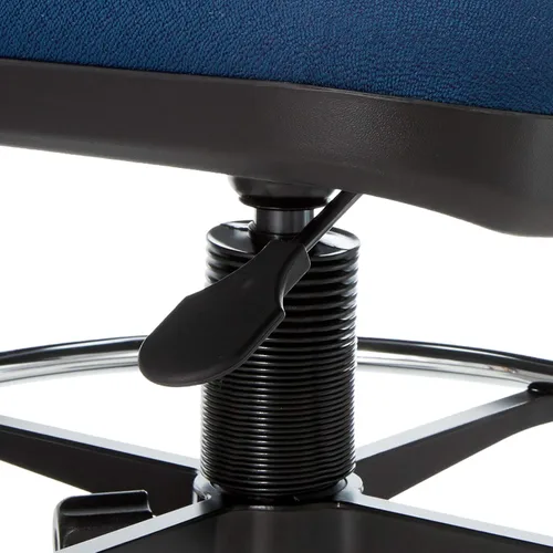 Miniatura 6 de Lorell 80010 Taburete ajustable para tareas múltiples, 24 pulgadas x 24 pulgadas x 40-1/2 pulgadas x 50-1/2 pulgadas, azul