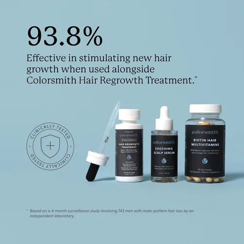 Miniatura 7 de Multivitaminas para el cabello de biotina, 2500 mcg de biotina con colágeno, 60 cápsulas, suministro para 30 días