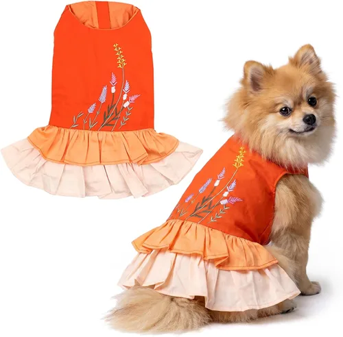 Miniatura 51 de Parisian Pet Chambray - Vestido para perro - Ligero sin mangas para perro, niña, talla XS Chambray en general