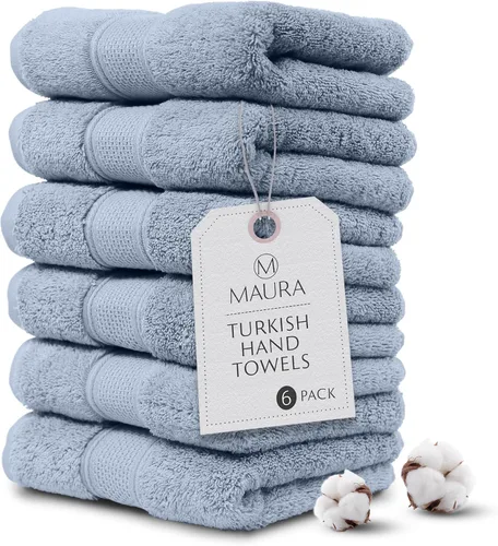 Miniatura 12 de Set de 8 piezas de toallas de baño. 2017 (Nueva colección). 2 toallas de baño, 2 toallas de mano, 4 paños. Toallas turcas calidad premium. Super