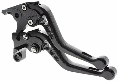 Miniatura 7 de Palancas de embrague de freno corto con textura 3D para motocicleta compatibles con SV650/S 1999-2009, DL650 V-STROM 2004-2010, KATANA 600/750