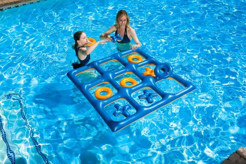 Miniatura 4 de Poolmaster Juego flotante gigante de Tic Tac Toe para piscina y patio trasero