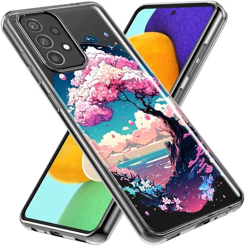 Miniatura 2 de Mundaze - Case for Samsung Galaxy A32 Slim Hybrid Shockproof Hard Shell Soft TPU Heavy Duty Protective Phone Cover - Cute Girly Art Kawaii Manga