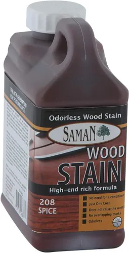 Miniatura 66 de SamaN Tinte para Madera Interior a Base de Agua - Tinte Natural para Muebles, Molduras, Paneles de Madera, Gabinetes (Forest TEW-104-12, 12 oz)