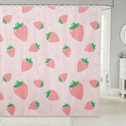 Miniatura 32 de Feelyou Cortina de ducha de fútbol para decoración de baño, básquetbol, deportes, cortina de baño, accesorios de baño, béisbol negro, tela