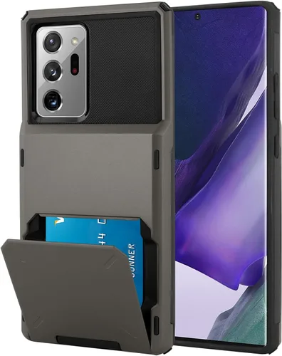 Miniatura 33 de Funda tipo cartera para Samsung Galaxy S22 Ultra con 4 ranuras para tarjetas de crédito a prueba de golpes, funda híbrida de protección reforzada