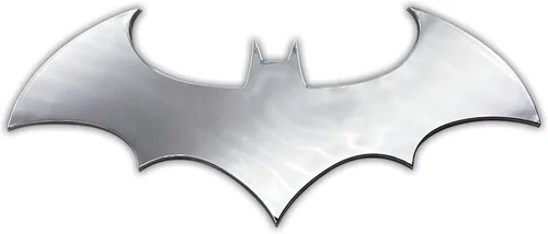 Miniatura 14 de Emblema cromado Batman (3D Bat) para auto Cromo Clásico (3.25")