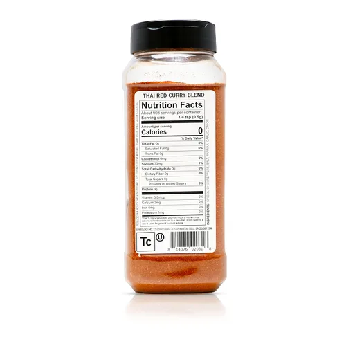 Miniatura 2 de Spiceology - Condimento en polvo de curry rojo tailandés - Especias tailandesas - 16 oz