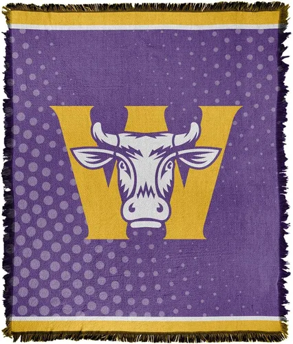 Miniatura 81 de LOGOVISION Manta Abilene Christian University, 50x60 Logo Dots WovenThrow