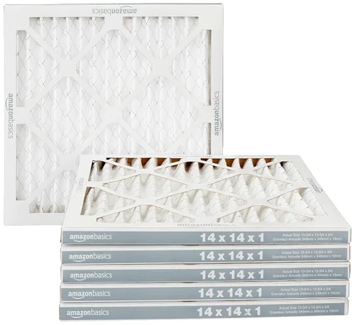 Miniatura 13 de Amazon Basics Paquete de 6 filtros de aire de 20 x 20 x 1 para horno de CA MERV 11 (tamaño real: 19.75 x 19.75 x .75 pulgadas)