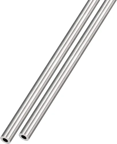 Miniatura 39 de METALLIXITY Tubo de acero inoxidable 304 (0.236 in de diámetro x 0.039 in de pared T x 9.843 in de largo), 2 piezas, tubo recto - para muebles