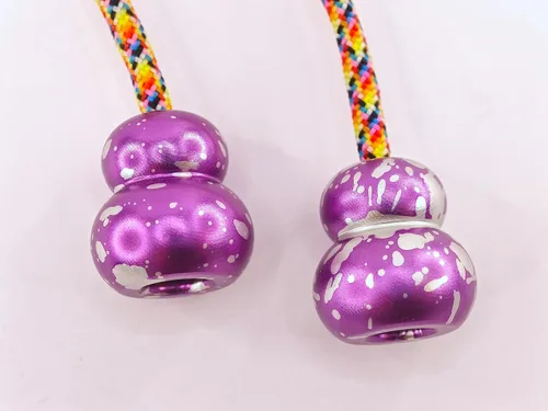 Miniatura 11 de Cuentas Fidget - Cuentas Fidget Antiestrés Spin & Bump - Hechas de aleación de aluminio - para hombres, mujeres y jóvenes jugadores hábiles crea un