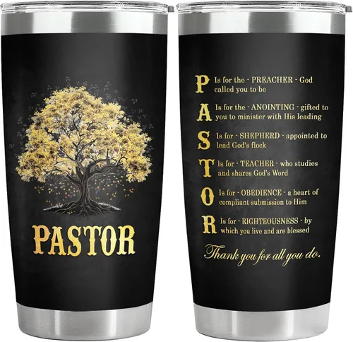 Miniatura 12 de 34HD Vaso dorado de 20 onzas – Thank You for Being a Friend – Taza de acero inoxidable aislada al vacío de doble pared – Mantiene las bebidas