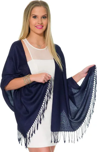 Miniatura 99 de Pashminas, chales y mantones para usar con vestidos de noche y en bodas, grandes y suaves