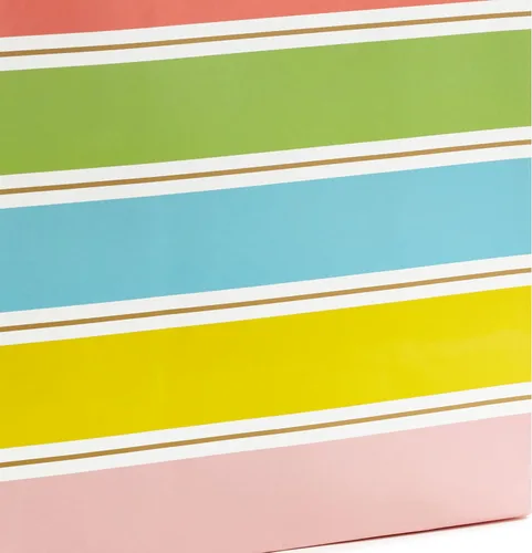 Miniatura 5 de Hallmark Bolsas de regalo de Pascua en varios tamaños (8 bolsas: 3 pequeñas 6", 3 medianas 9", 2 grandes 13") lunares, rayas arcoíris, flores