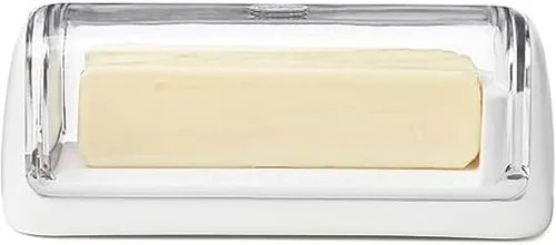 Miniatura 2 de Paquete de rebanadora de queso y recipiente de almacenamiento 2 en 1 Chef'n + plato de mantequilla Chef'n Slice'n Store con tapa de rebanadora