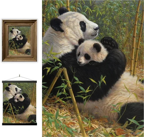 Miniatura 74 de Impresiones de arte de pared lenticular 3D LiveLife - El amor de un padre de Deluxebase. Póster 3D de león sin marco. Decoración de pared perfecta.