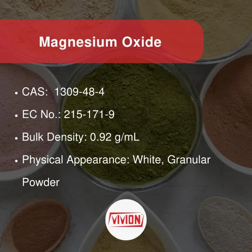 Miniatura 4 de Óxido de magnesio USP Granular - Bulk 25 kg (55 lb) - Suplemento e ingrediente para el cuidado personal