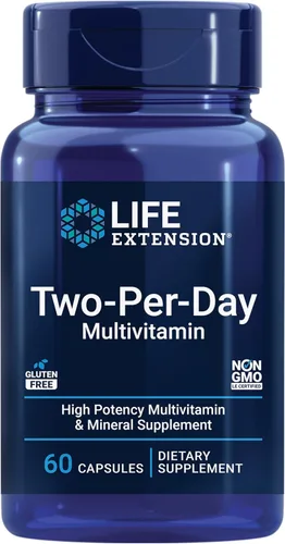 Miniatura 10 de Life Extension Suplemento multivitamínico y mineral de alta potencia dos por día y tapas de magnesio, 500 mg, óxido de magnesio, citrato, succinato