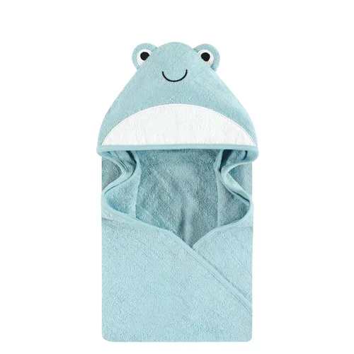Miniatura 122 de Hudson Baby Toalla unisex de algodón con capucha con cara de animal para bebé, abeja amarilla, talla única Amarillo Bee