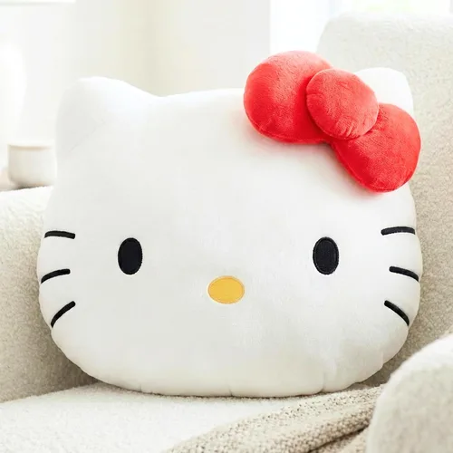 Miniatura 8 de Hello Kitty & Friends Badtz Maru Ropa de Cama Almohada Decorativa de Felpa Súper Suave, Talla Única, (Producto 100% Oficialmente Licenciado) por