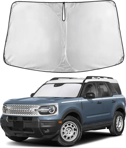 Miniatura 87 de Autovir Parasol para parabrisas Rivian R1S 2022-2024 2025 2026, parasol para ventana delantera, protección UV, bloqueador de calor, accesorios