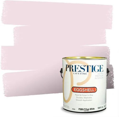 Miniatura 101 de Prestige Paints - Pintura exterior e imprimación en uno, 1 galón, plano, E500-P-A011GP