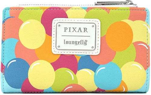 Miniatura 3 de Loungefly Disney UP Balloon House - Cartera de piel sintética con solapa Multi