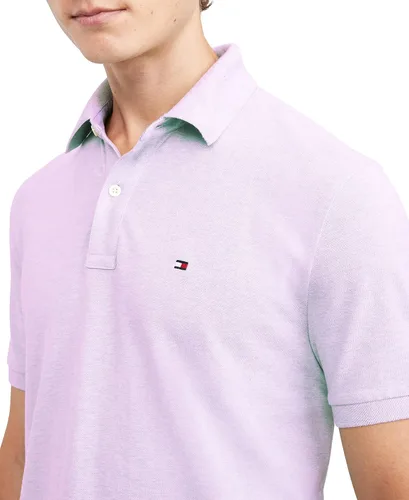 Miniatura 25 de Tommy Hilfiger Polo de piqué de algodón de manga corta para hombre en ajuste regular