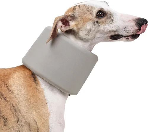 Miniatura 9 de Cuello para perro para mascotas, recuperación después de la cirugía, ajustable, transpirable, cuello cervical, cono de recuperación, cono de cabeza