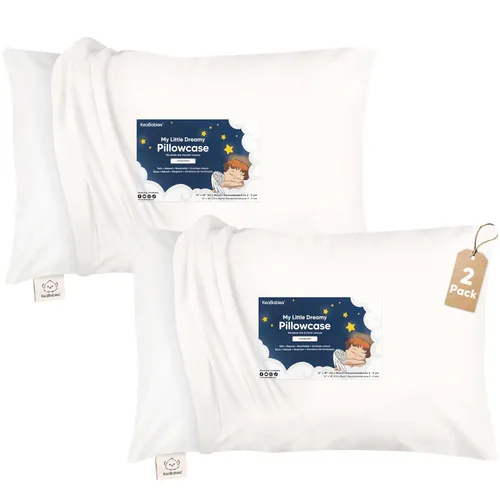 Miniatura 31 de KeaBabies Funda de almohada para niños pequeños de 13 x 18 pulgadas, funda de almohada de algodón orgánico para niños, niñas, funda de algodón suave