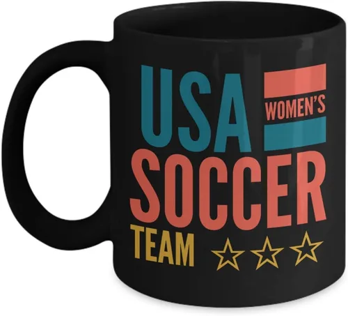 Estados Unidos Mujeres Equipo de Fútbol Copa del Campeonato Mundial Futbol Taza de Cafe Vaso, taza café divertidas, tazas personalizadas, taza de