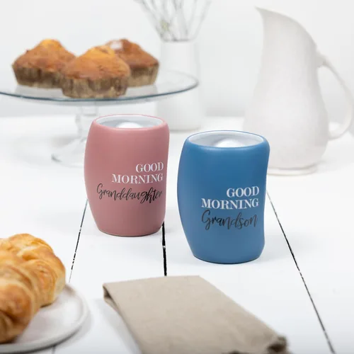 Miniatura 6 de Pavilion Gift Company - Good Morning Granddaughter - Taza de café rosa de 16 onzas, regalo de la abuela, abuelo, abuelos, regalo de larga distancia