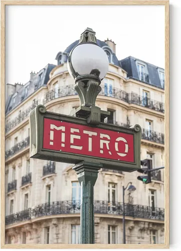 Miniatura 54 de HAUS AND HUES París - Póster de pared para dormitorio (sin marco, 16 x 20 pulgadas)