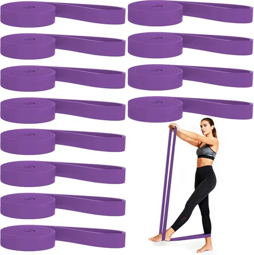 Miniatura 9 de Juego de 12 bandas de resistencia, asistencia para dominadas, entrenamiento de fuerza y terapia física para gimnasio en casa Bandas de bucle