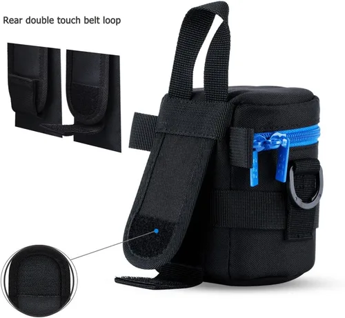 Miniatura 5 de JJC Funda Deluxe para Lentes para Canon EF-S 18-55mm/EF 50mm f1.8/RF-S 18-150mm, Nikon AF-S 18-55mm/AF-P 18-55mm/AF-S 50mm f1.8, Fujifilm XC